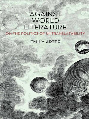 cover image of Against World Literature